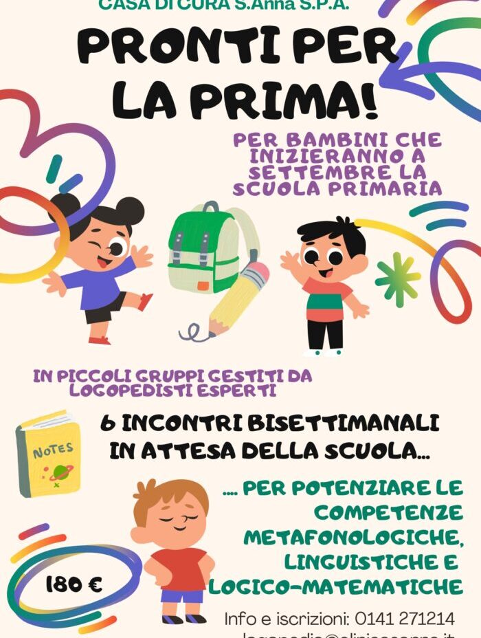 PRONTI PER LA PRIMA
